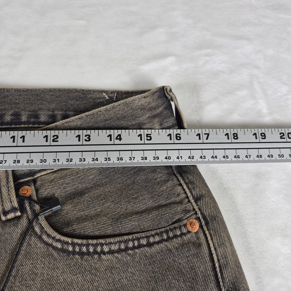 Levi's Premium 501 Jeans Men's 32x32 Brown Big E Straight Leg‎ Button Fly NWT